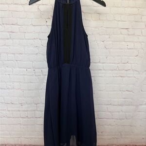 H&M Navy Halter Dress